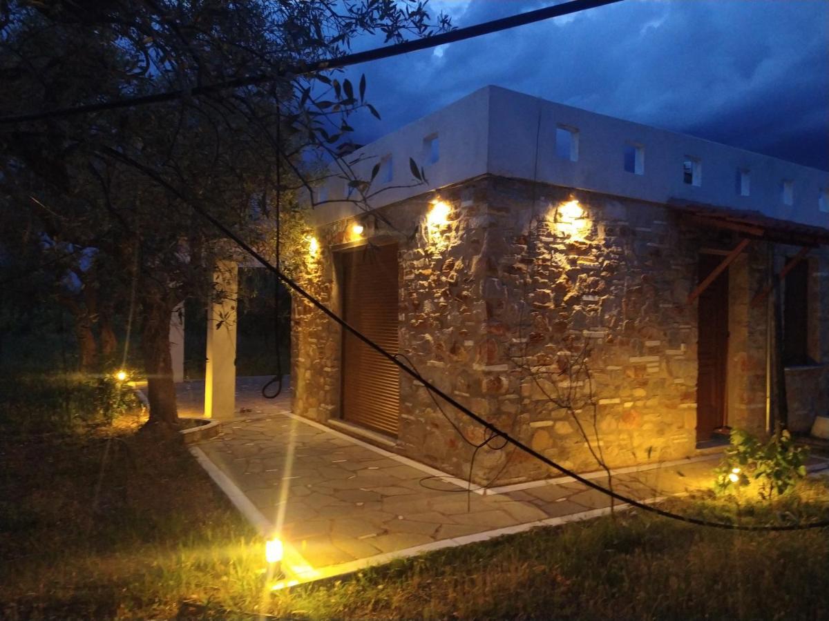 Elea Stone Houses In Organic Quiet Olive Grove, Prinos, Thassos Exterior photo