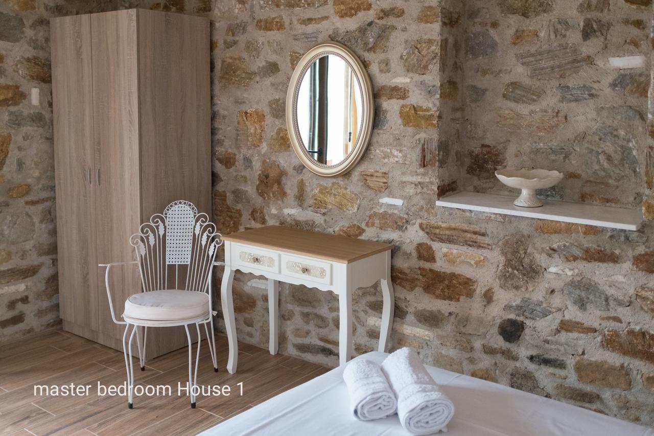 Elea Stone Houses In Organic Quiet Olive Grove, Prinos, Thassos Exterior photo